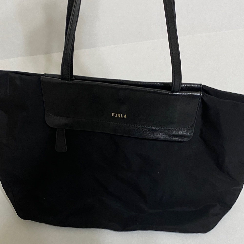 Furla Elegant Black Tote Bag - Picture 14 of 16